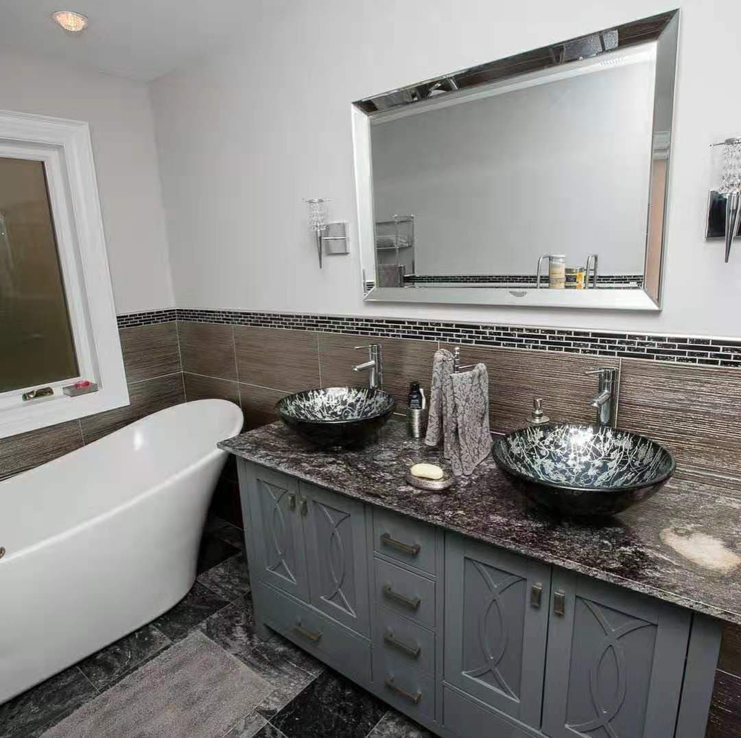 Bathroom vanity makeover before