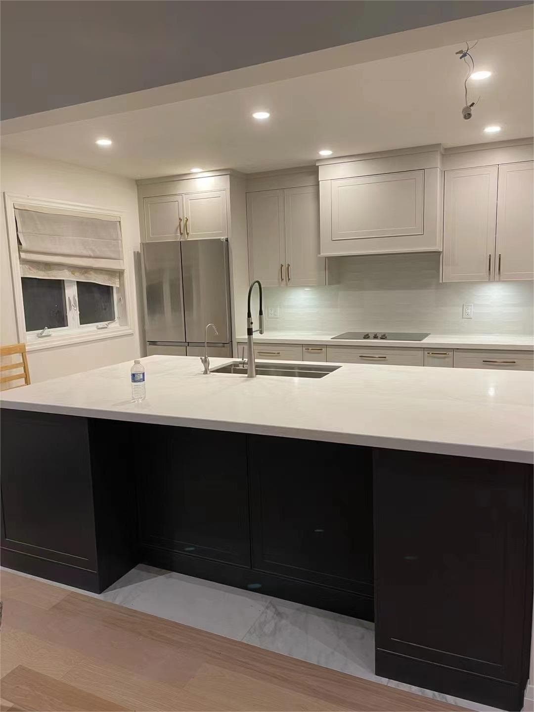 Grouped Designed Modern or Transitional Styled Kitchen Using Painted MDF