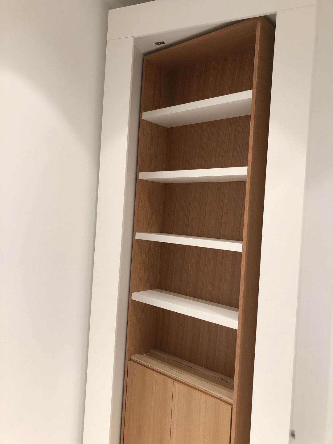 Hiding Door with Cabinet